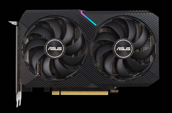 TNC Store Card Màn Hình ASUS DUAL GeForce RTX 3060 Ti V2 MINI O8GB GDDR6